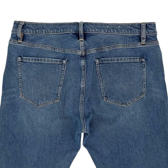 Flint and Tinder Huckberry Everyday Stretch Denim Jeans Slim Medium Blue 34x34 - Picture 4 of 10